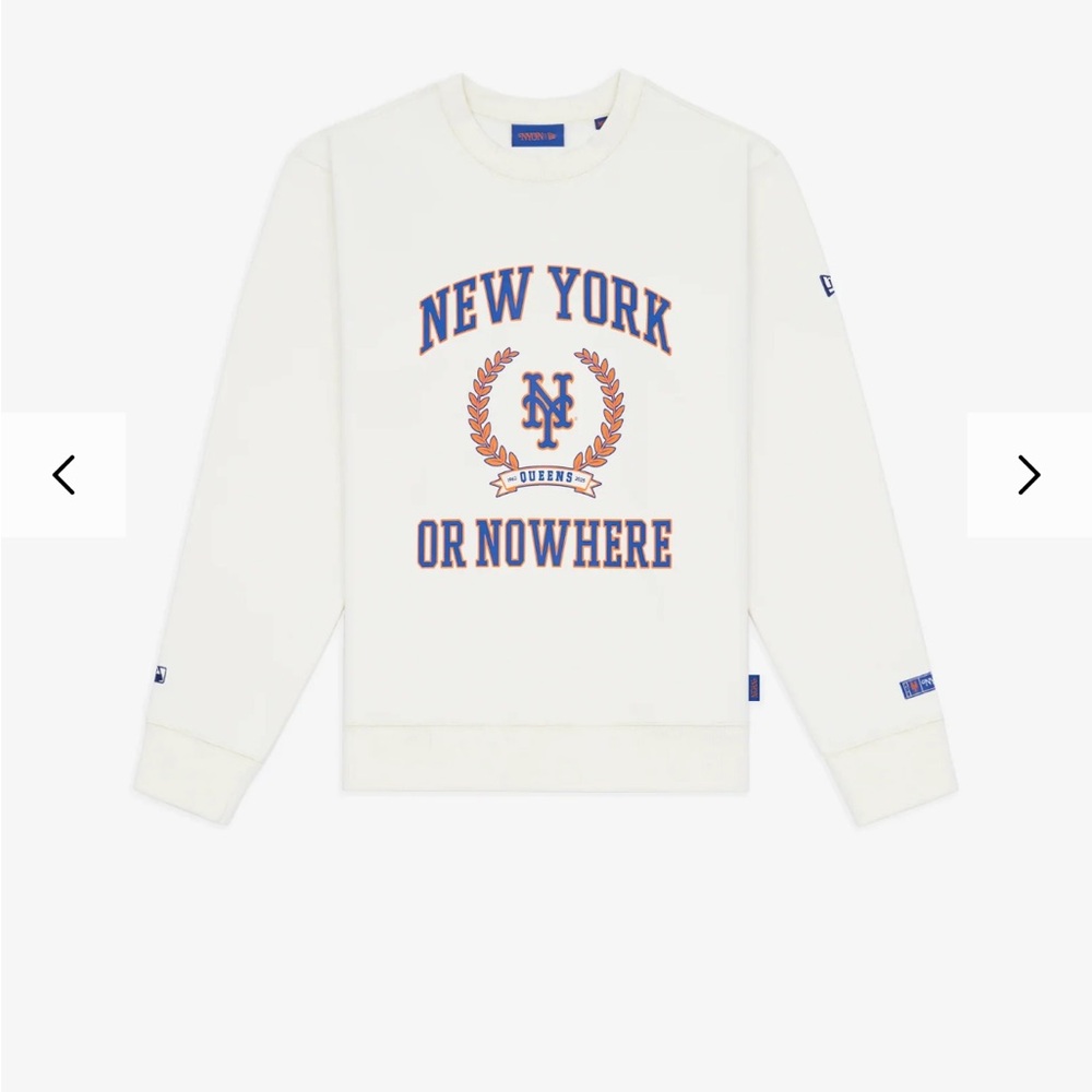 New York Crewneck Sweatshirt - White